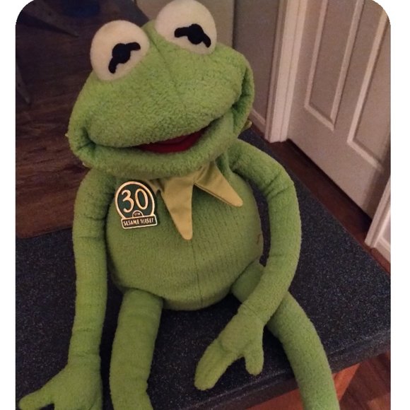 KERMIT THE FROG Magic Talking 1999 Sesame Street 30th Anniversary pristine vtg - Picture 7 of 8